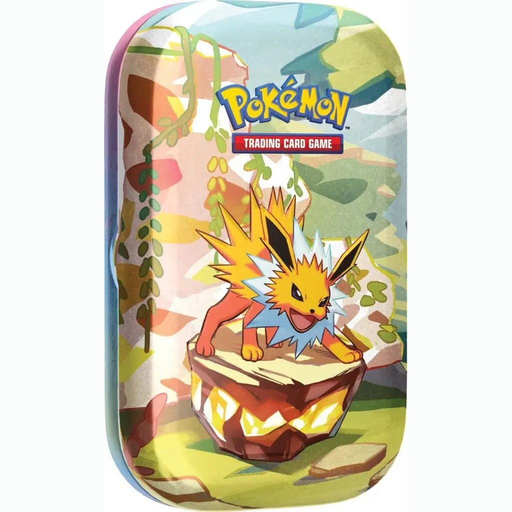 POKÉMON TCG Scarlet & Violet - Prismatic Evolutions Mini Tin Sealed Display of 8 Tins - Mastercoins