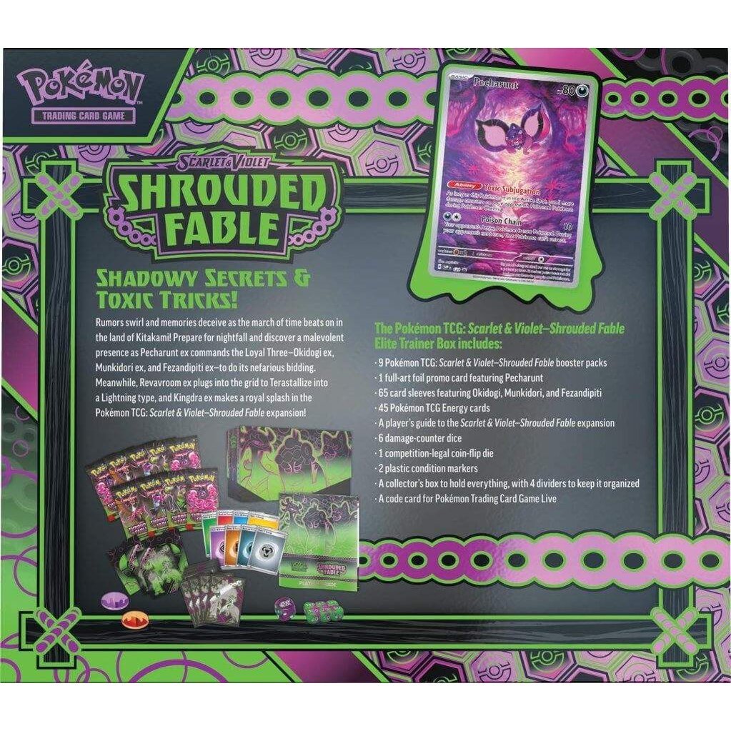 POKÉMON TCG Scarlet & Violet Shrouded Fable Elite Trainer Box - Mastercoins