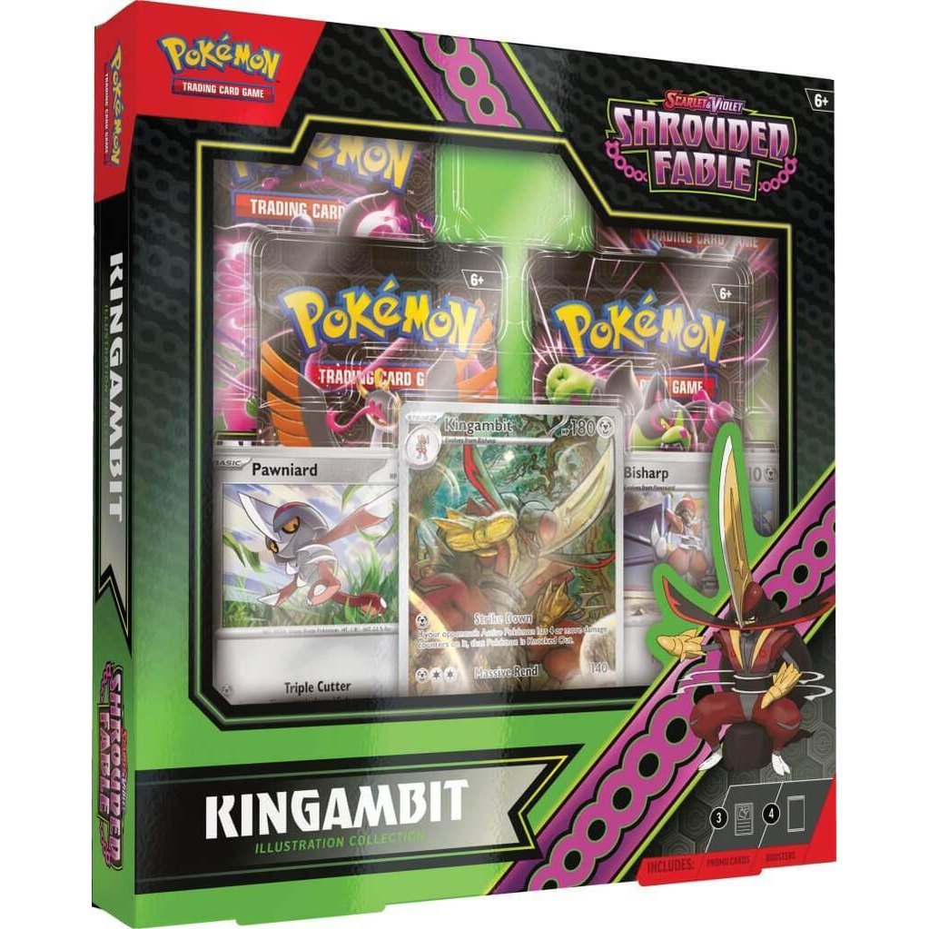 POKÉMON TCG Scarlet & Violet Shrouded Fable Kingambit Illustration Collection - Mastercoins