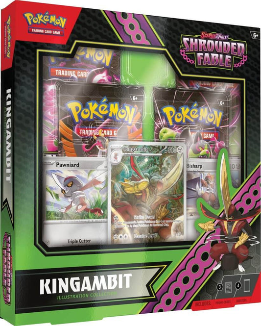 POKÉMON TCG Scarlet & Violet Shrouded Fable Kingambit Illustration Collection - Mastercoins