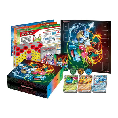 Pokémon TCG Scarlet & Violet Special Deck Set ex - Venusaur, Charizard, Blastoise (Japanese) - Mastercoins