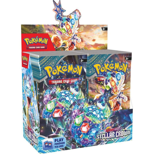 POKÉMON TCG Scarlet & Violet - Stellar Crown Booster Box - Mastercoins