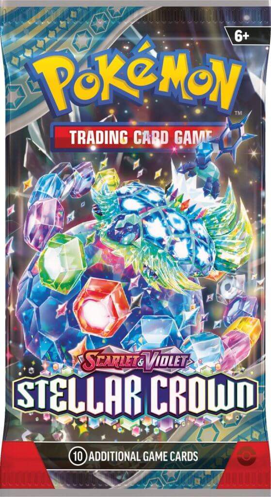 POKÉMON TCG Scarlet & Violet Stellar Crown Booster Pack - Mastercoins