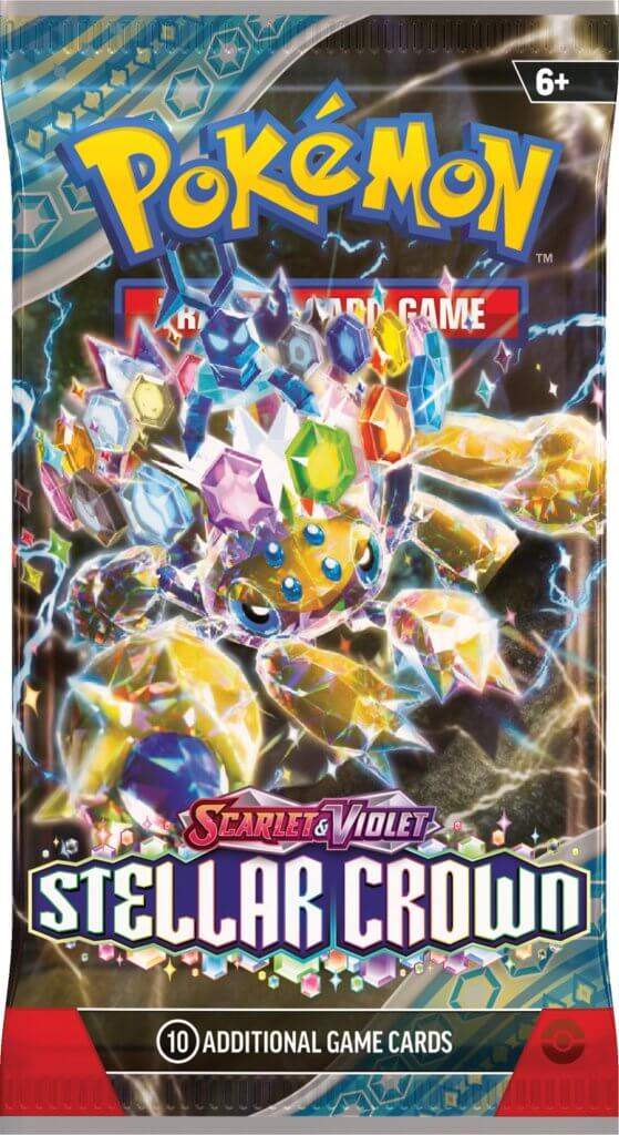 POKÉMON TCG Scarlet & Violet Stellar Crown Booster Pack - Mastercoins