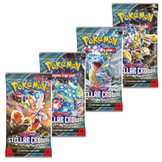 POKÉMON TCG Scarlet & Violet Stellar Crown Booster Pack - Mastercoins