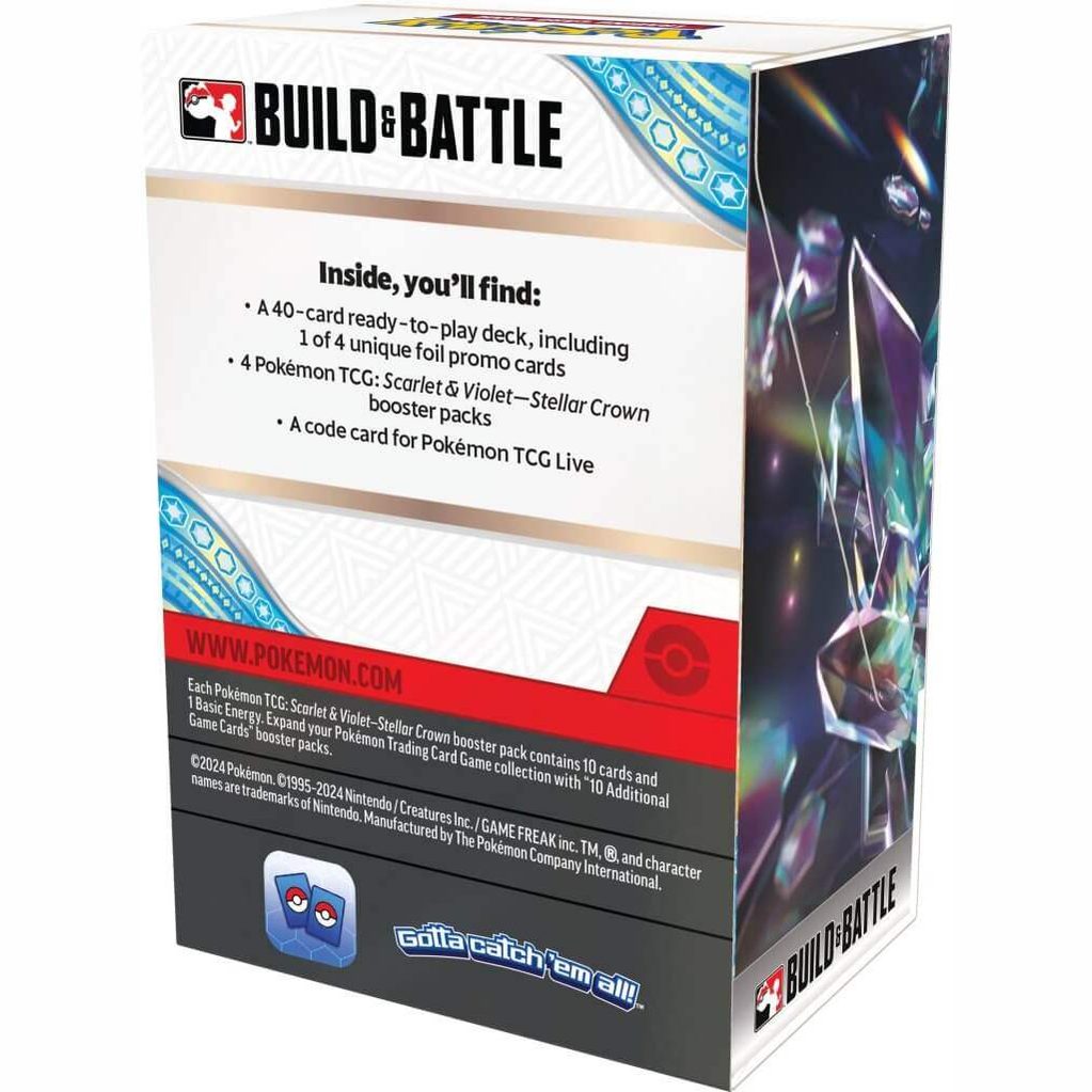 POKÉMON TCG Scarlet & Violet Stellar Crown Build & Battle Box - Mastercoins