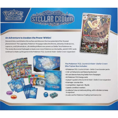 POKÉMON TCG Scarlet & Violet Stellar Crown Elite Trainer Box - Mastercoins