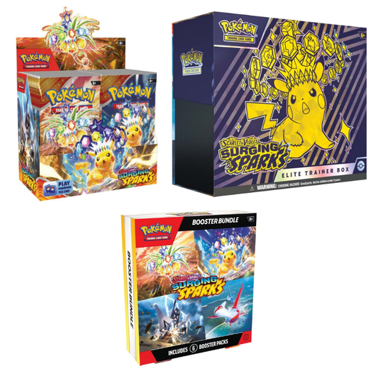 POKÉMON TCG Scarlet & Violet Surging Sparks Bundle Deals - Mastercoins