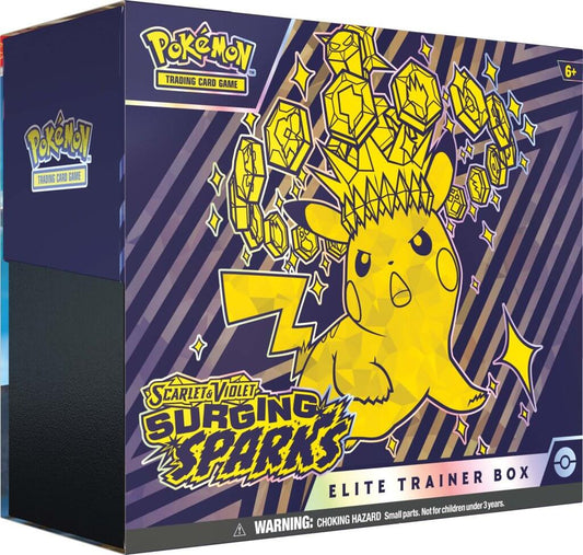 POKÉMON TCG Scarlet & Violet Surging Sparks Elite Trainer Box - Mastercoins