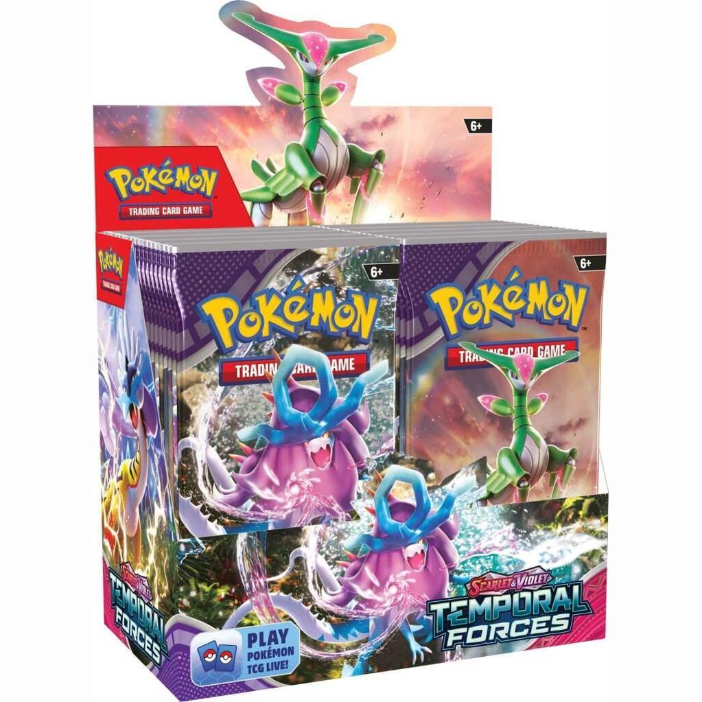 POKÉMON TCG Scarlet & Violet Temporal Forces Bundle Deals - Mastercoins