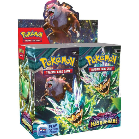 POKÉMON TCG Scarlet & Violet Twilight Masquerade Booster Box - Mastercoins