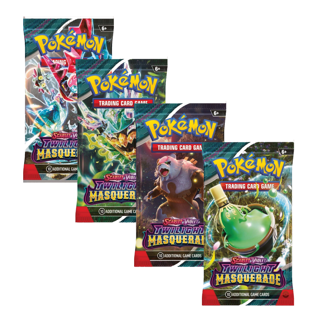 POKÉMON TCG Scarlet & Violet Twilight Masquerade Booster Pack - Mastercoins