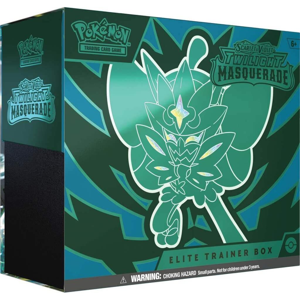 POKÉMON TCG Scarlet & Violet Twilight Masquerade Elite Trainer Box - Mastercoins