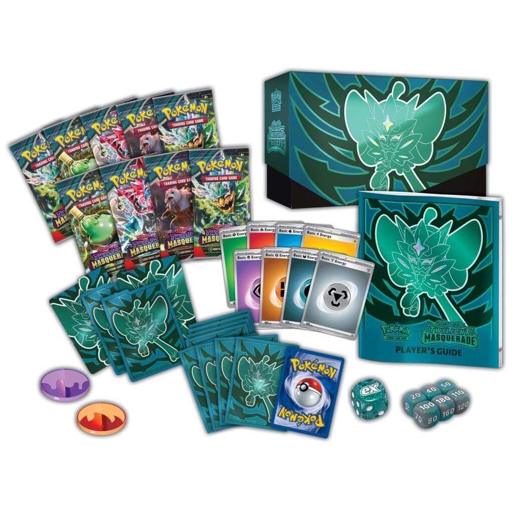 POKÉMON TCG Scarlet & Violet Twilight Masquerade Elite Trainer Box - Mastercoins