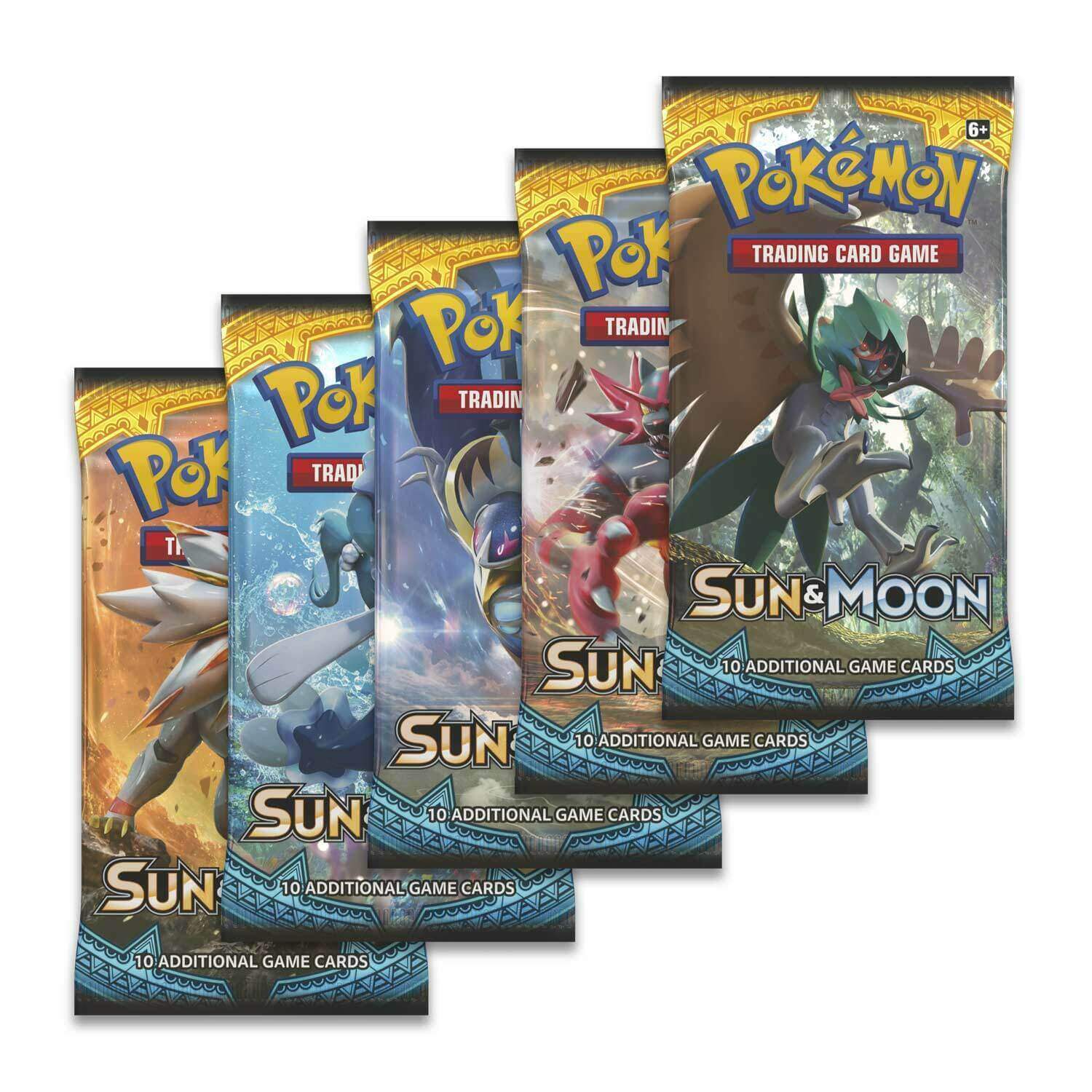 Pokemon TCG Sun & Moon Base Set Booster Packs - Mastercoins