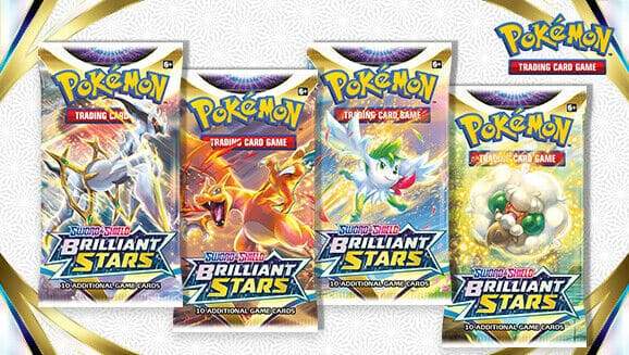 Pokemon TCG Sword and Shield - Brilliant Stars Booster Packs - Mastercoins
