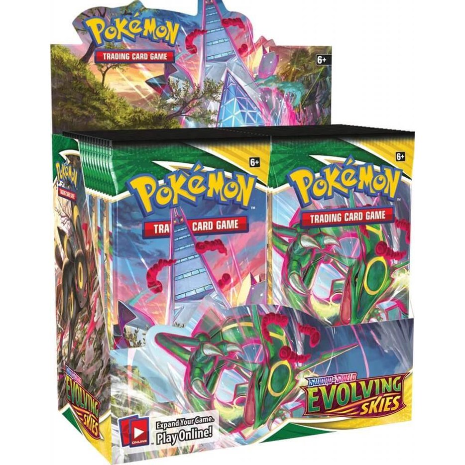 Pokemon TCG Sword and Shield - Evolving Skies Booster Box - Mastercoins
