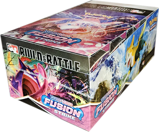 Pokemon TCG Sword and Shield - Fusion Strike Build & Battle (10) Display Case - Mastercoins
