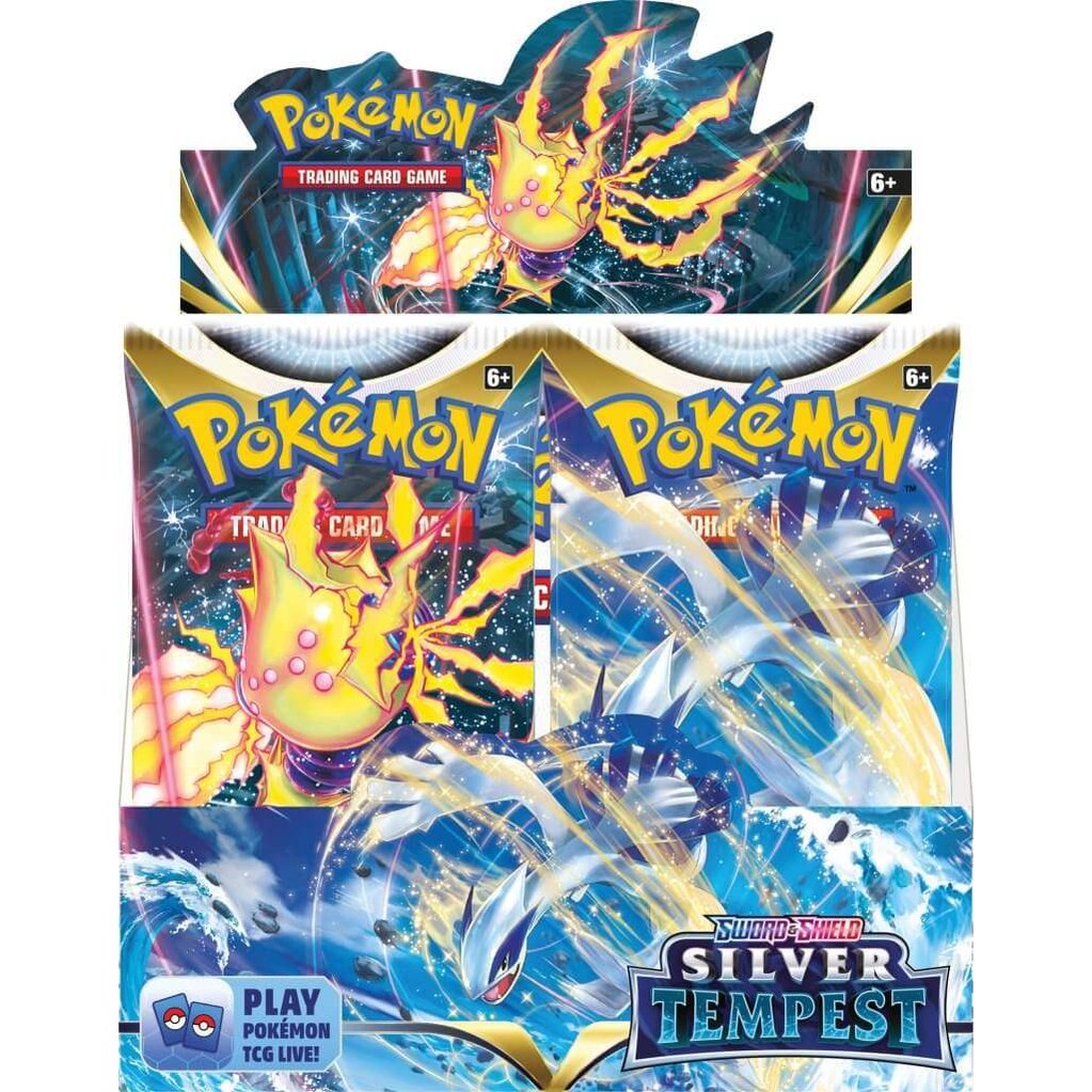 Pokemon TCG Sword and Shield - Silver Tempest Booster Box - Mastercoins