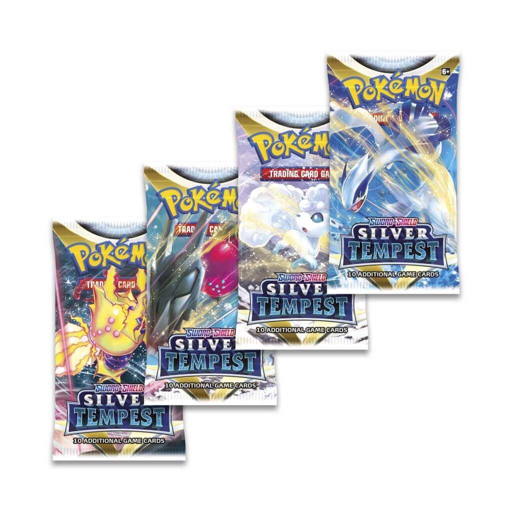 Pokemon TCG Sword and Shield - Silver Tempest Booster Packs - Mastercoins