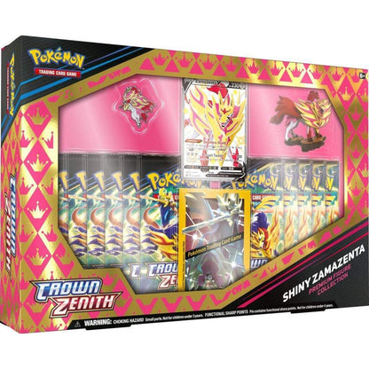 Pokémon TCG: Sword & Shield – Crown Zenith Shiny Zacian/Zamazenta Figure Box - Mastercoins