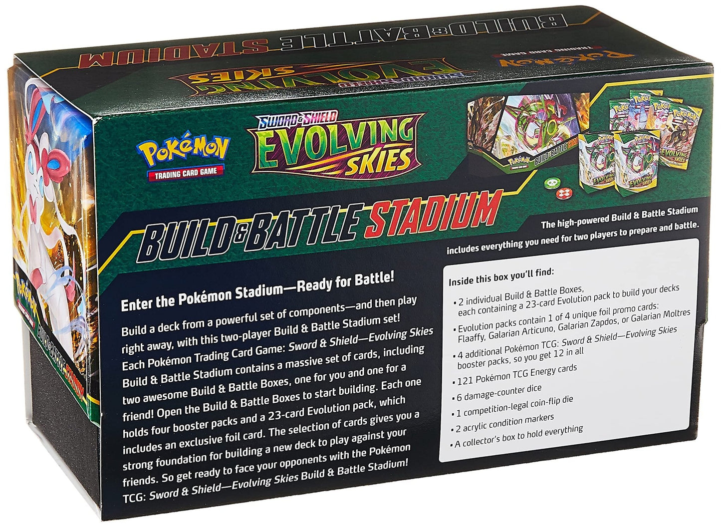 Pokemon TCG: Sword & Shield Evolving Skies Build & Battle Stadium - Mastercoins