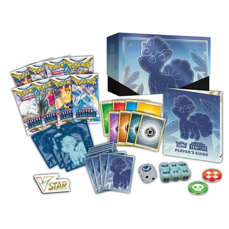 Pokémon TCG: Sword & Shield - Silver Tempest Elite Trainer Box - Mastercoins
