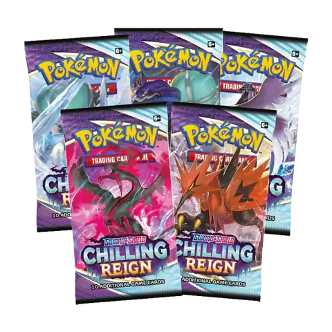 Pokemon TCG - SWSH Chilling Reign Booster Pack - Mastercoins