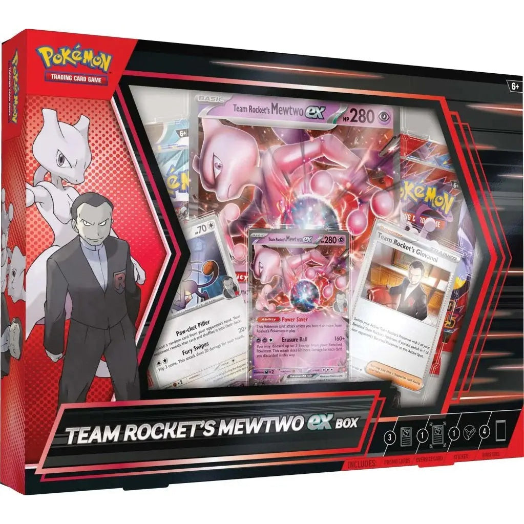 Pokemon TCG Team Rocket's Mewtwo ex Box - Mastercoins
