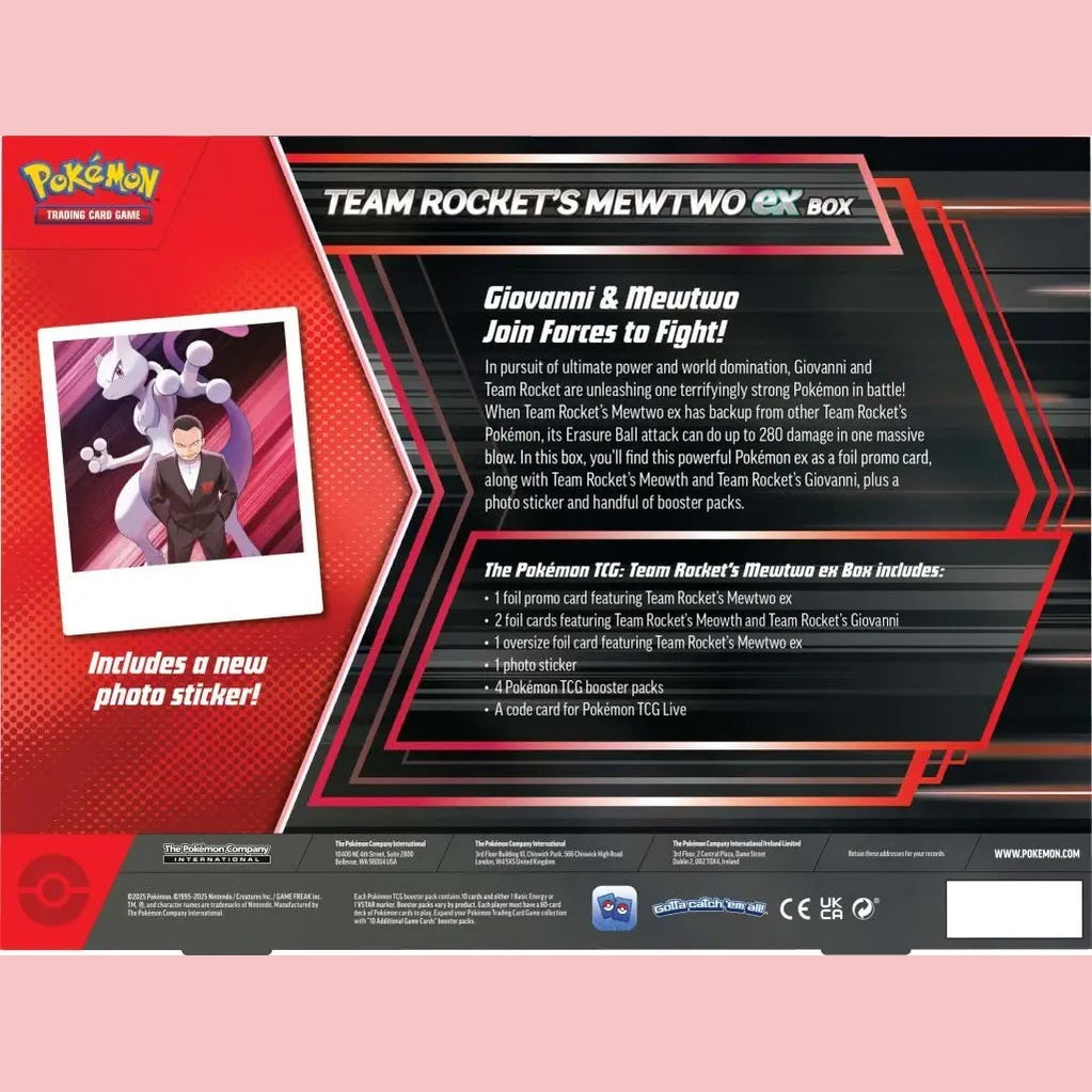 Pokemon TCG Team Rocket's Mewtwo ex Box - Mastercoins