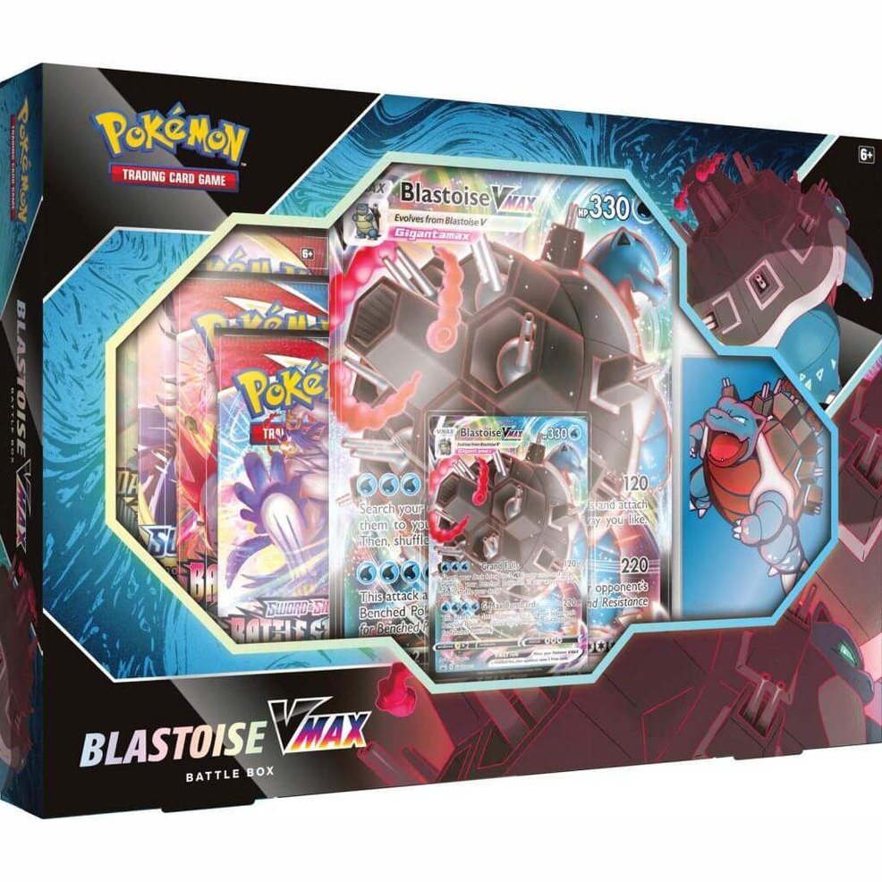 POKÉMON TCG Venusaur & Blastoise VMAX Battle Box Pair - Mastercoins