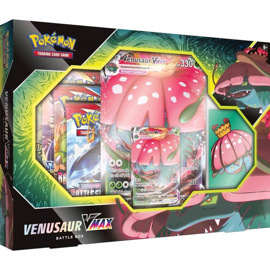 POKÉMON TCG Venusaur & Blastoise VMAX Battle Box Pair - Mastercoins