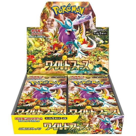 Pokémon TCG - Wild Force SV5K Booster Box Japanese - Mastercoins