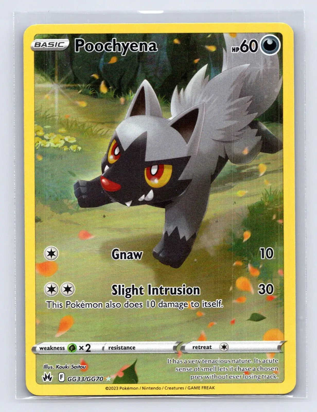 Poochyena GG33/GG70 Crown Zenith Galarian Gallery Pokemon NM - Mastercoins