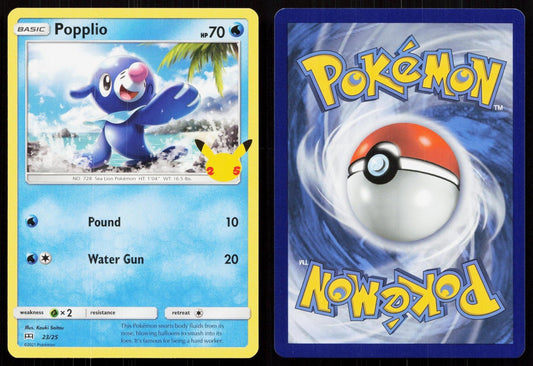 POPPLIO 023/025 MCDONALD'S 25TH ANNIVERSARY PROMOS NM - Mastercoins