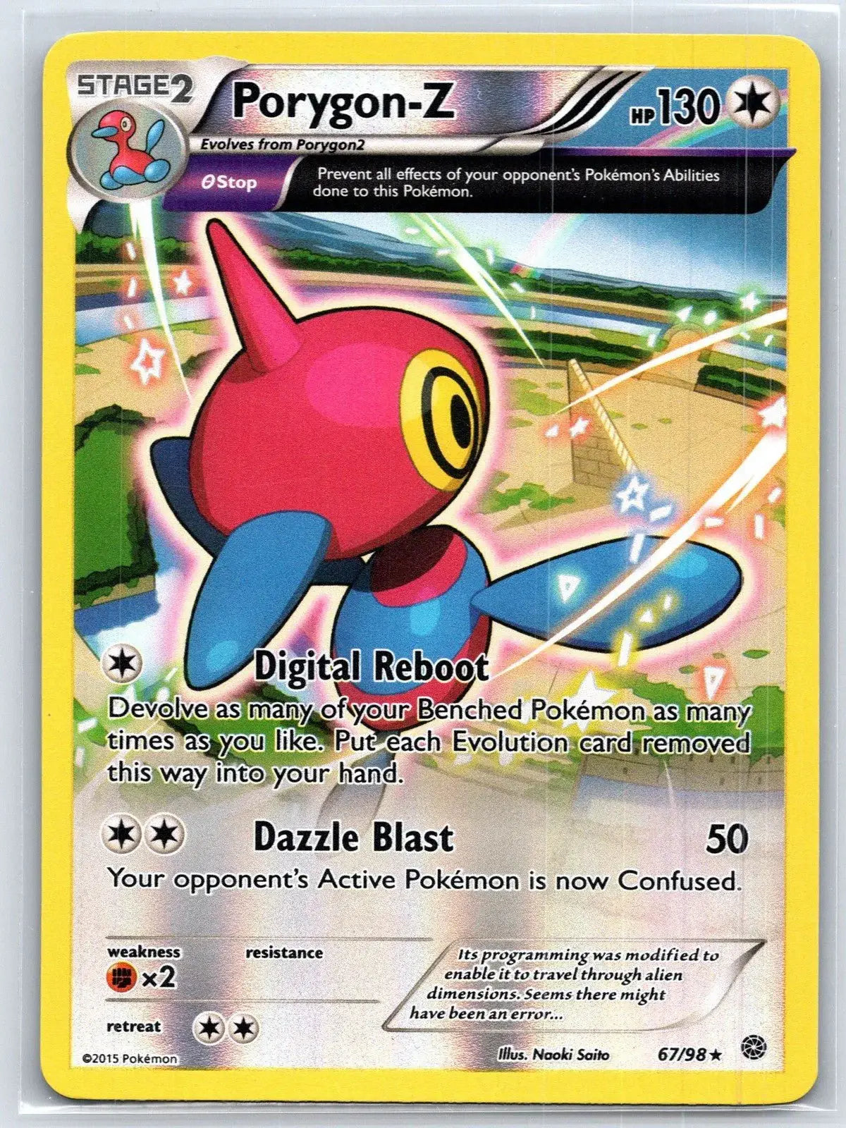 Porygon - Z 67/98 Ancient Origins Pokemon NM - Mastercoins