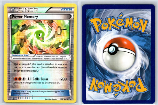 Power Memory 108/124 Fates Collide Pokemon NM - Mastercoins