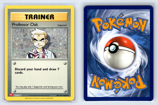 Professor Oak 023/034 Classic Collection CLC Pokemon Near Mint - Mastercoins
