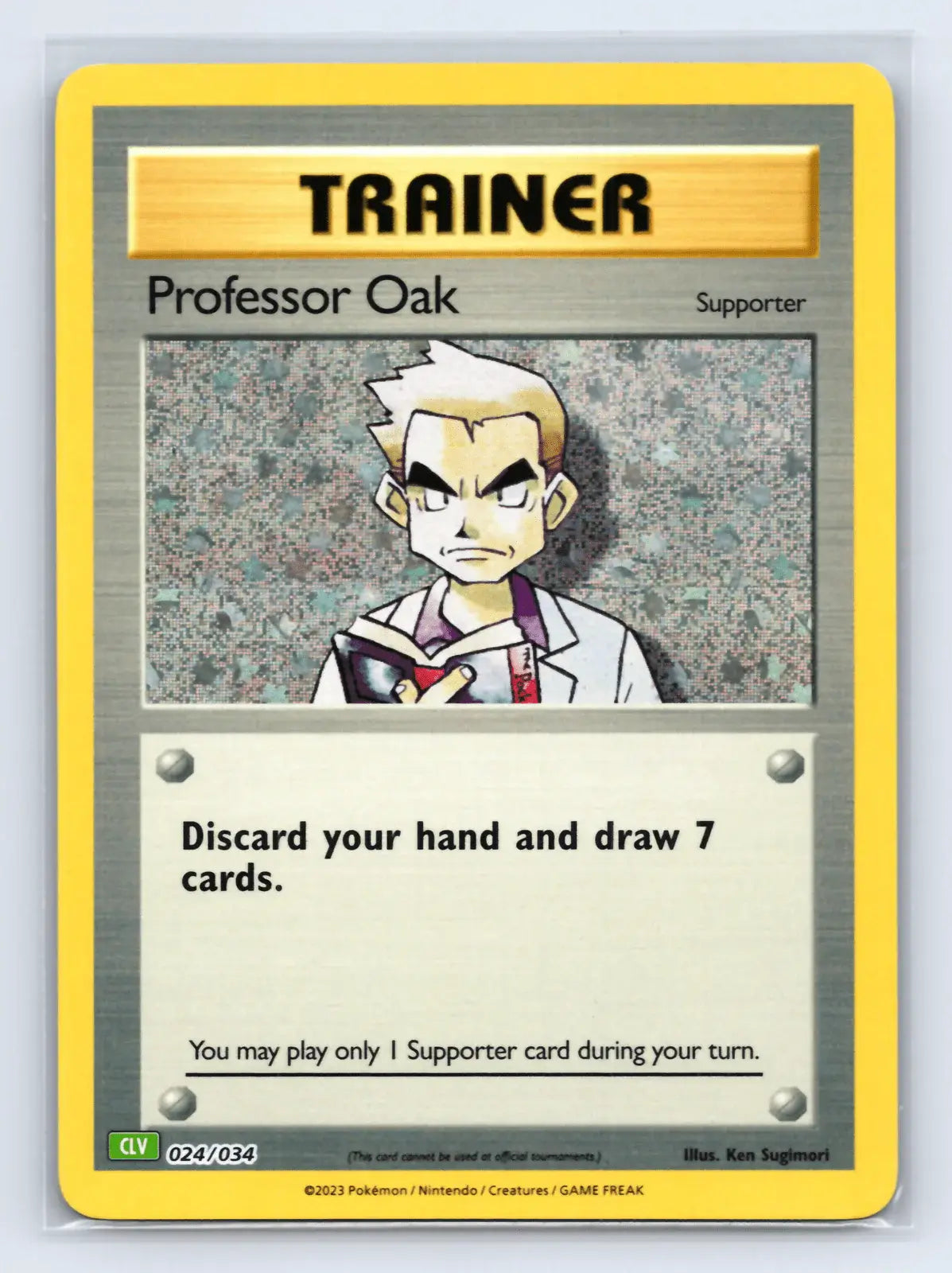 Professor Oak 024/034 TCG Classic Venusaur Pokemon Near Mint - Mastercoins