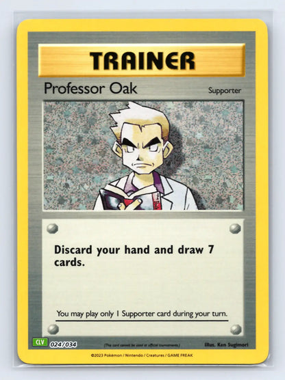 Professor Oak 024/034 TCG Classic Venusaur Pokemon Near Mint - Mastercoins