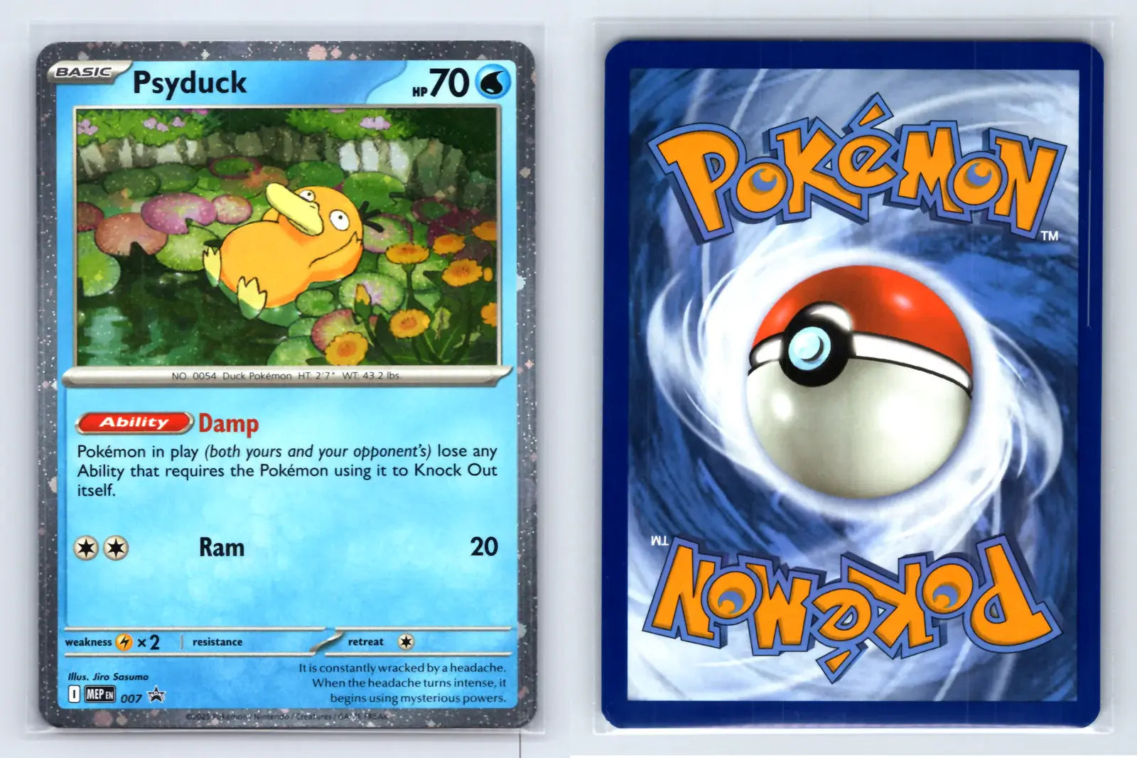 Psyduck 007 Promo Mega Evolutions Pokemon Near Mint - Mastercoins