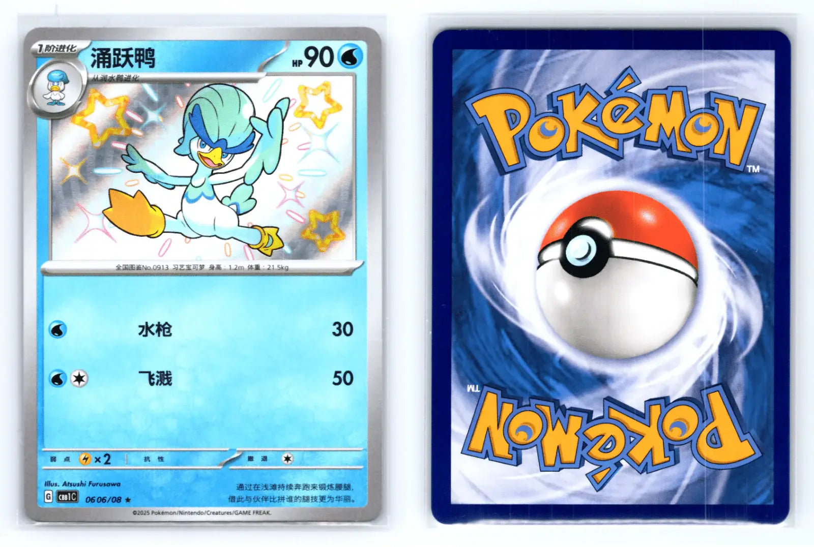 Quaxwell 0606/08 Baby Shiny Holo Chinese - Mastercoins