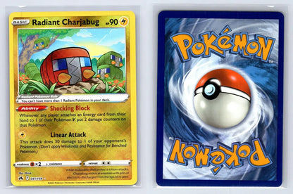 Radiant Charjabug 051/159 Crown Zenith Pokemon NM - Mastercoins
