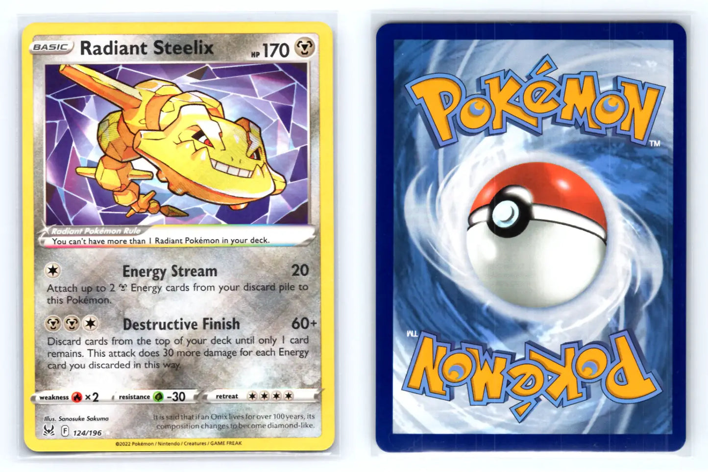Radiant Steelix 124/196
