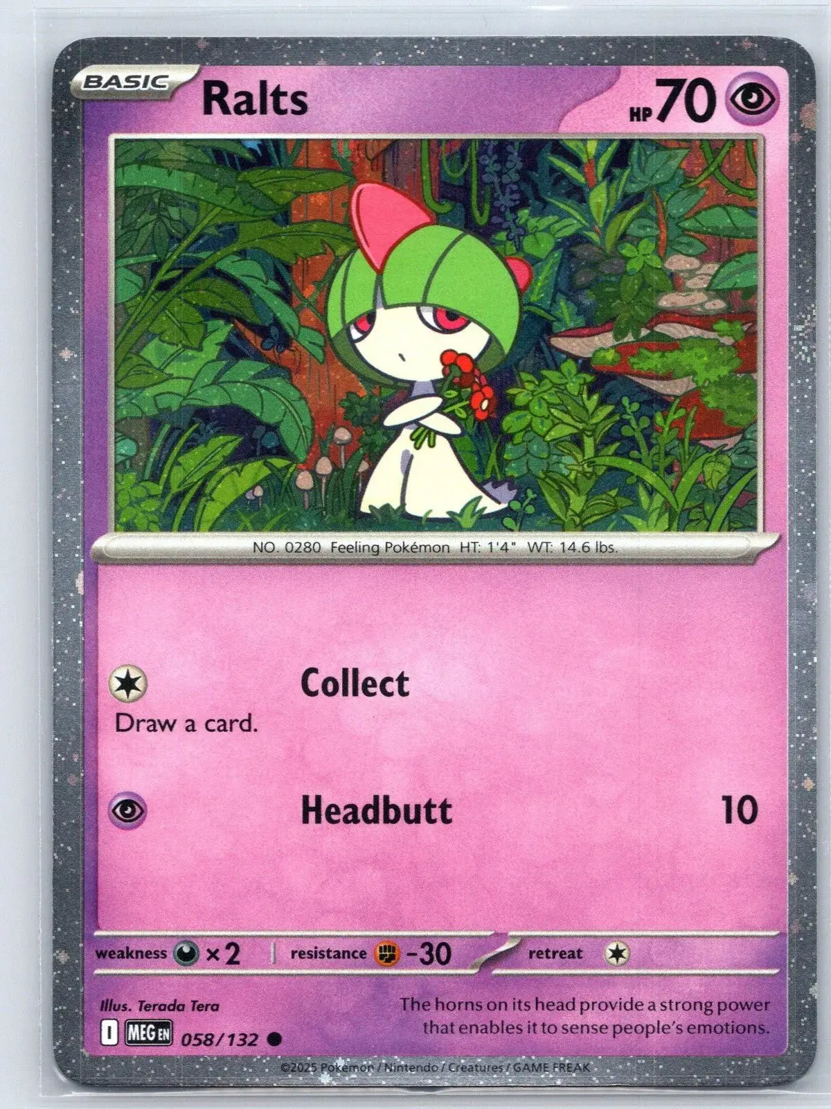 Ralts 058/132 Mega Evolution Pokemon NM - Mastercoins