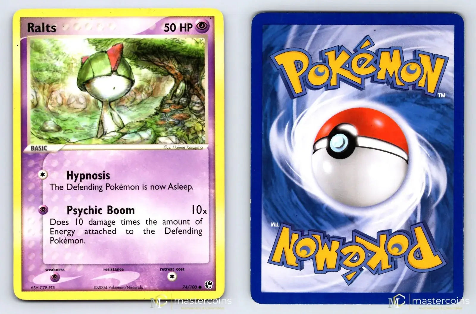 Ralts 74/100 Sandstorm Pokemon MP - Mastercoins