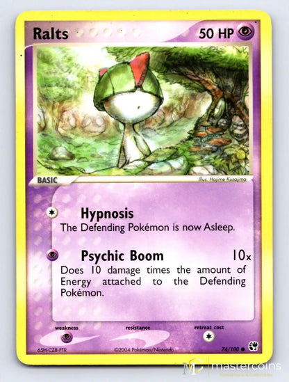 Ralts 74/100 Sandstorm Pokemon MP - Mastercoins