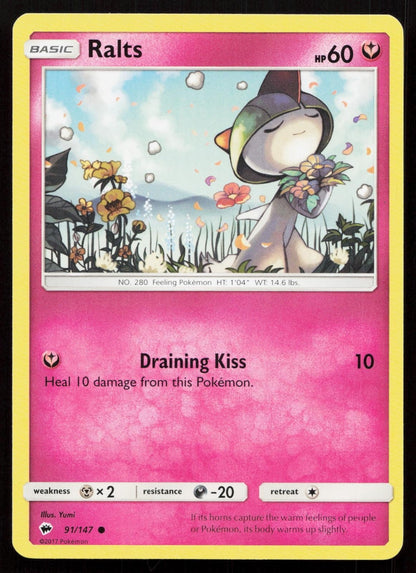 RALTS 91/147 BURNING SHADOWS NM - Mastercoins