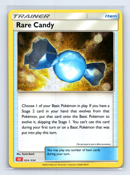 Rare Candy 024/034 Classic Collection CLC Pokemon Near Mint - Mastercoins