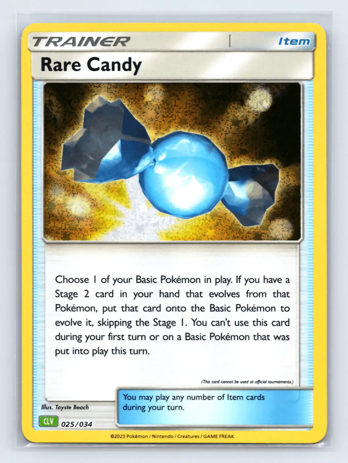 Rare Candy 025/034 TCG Classic Venusaur Pokemon Near Mint - Mastercoins